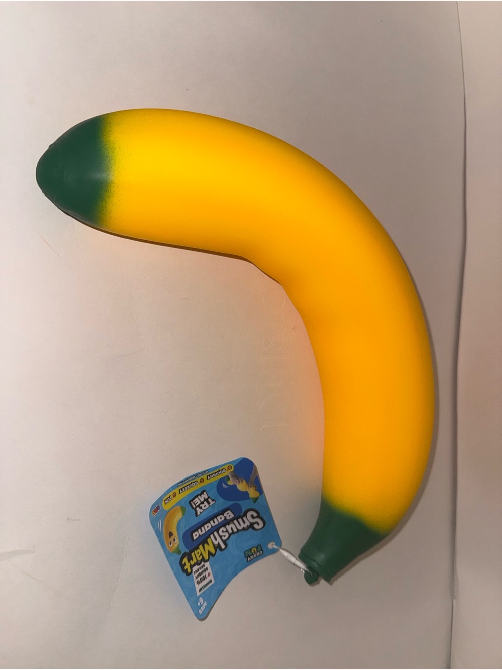 RMS SmushMart Jumbo XL BANANA Squishy Sensory/Stress Toy SUPER STRETCHYVIRAL NWT